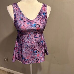 Venm Swim Top Tank Made In USA Recycled Womens Small EUC